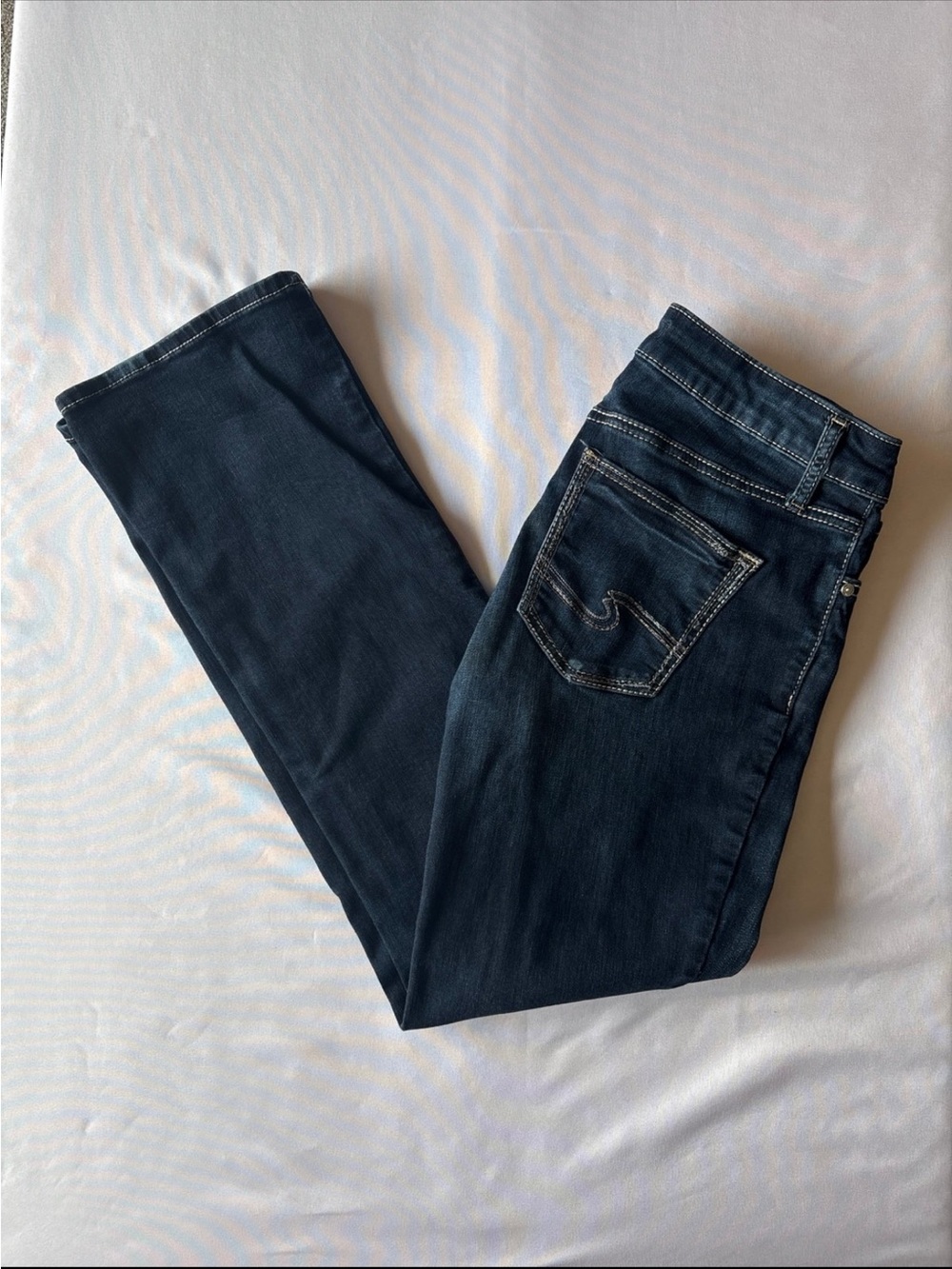 Silver Jeans Avery Women's Dark Blue Bootcut Jeans